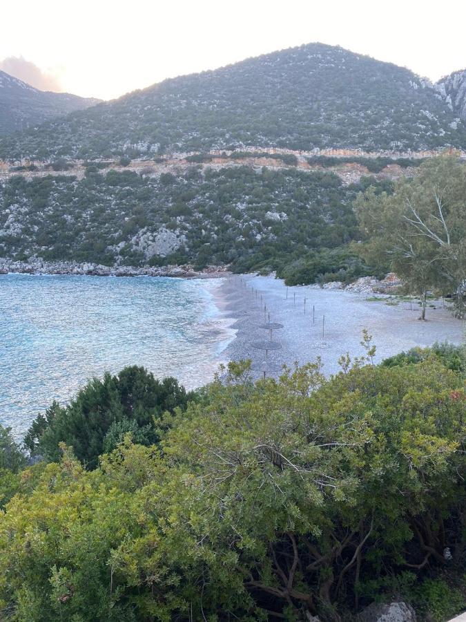 Secret Arcadia Bay - Maisonette Breathtaking Sea & Mountain View-Just On The Beach Agios Andreas  Buitenkant foto